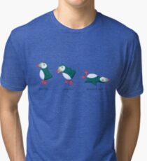 Puffin, pantin' and passed out! Tri-blend T-Shirt