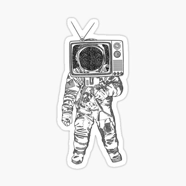 Bad Astronaut Stickers Redbubble - images of roblox space shuttle spacemood