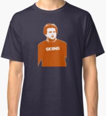 John Belushi Skiing Classic T-Shirt