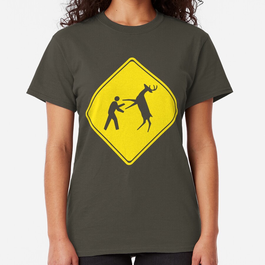 Cross Deer Crossing Classic T-Shirt