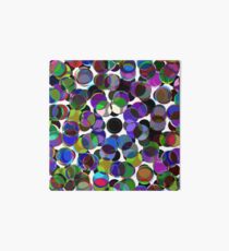 Cluttered Circles III Art Board