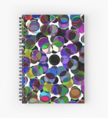 Cluttered Circles III Spiral Notebook