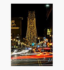 Canal Park Night Photographic Print