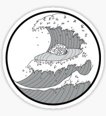 Brain Waves Sticker