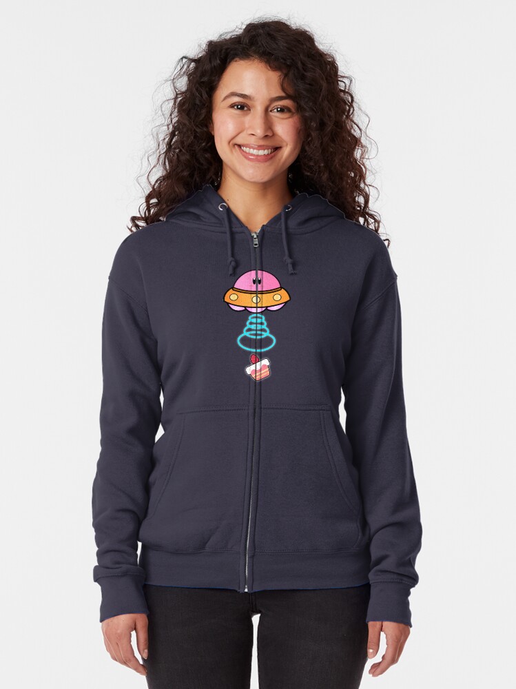 Alternate view of Stealing your Cake Zipped Hoodie