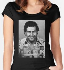 Pablo Escobar Fitted Scoop T-Shirt