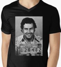 Pablo Escobar Men's V-Neck T-Shirt