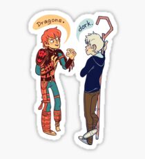 Hiccup Jack Frost Dorks Sticker