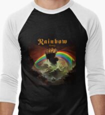 Rainbow Rising Rock Band Men's Baseball ¾ T-Shirt
