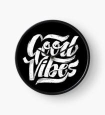 Good Vibes - Feel Good T-Shirt Design Clock