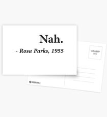 Nah Rosa Parks Quote Postkarten