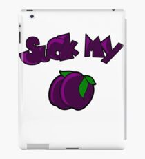 Saugen Sie meinen Pflaumen-T-Shirt Entwurf iPad-Hülle & Klebefolie