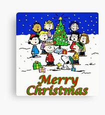 CHARLIE BROWN CHRISTMAS 20 Canvas Print