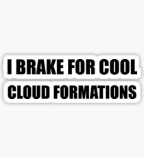 Brake Cloud Formations Sticker