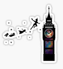 Peter Pan The Second Star Sticker