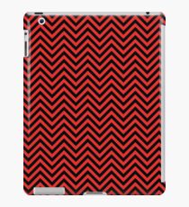 Chevron Red and Black iPad Case/Skin