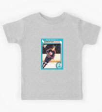 Wayne Gretzky Edmonton Oilers Hockey NHL Rookie Card Kids Tee