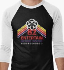 EPCOT Shirt - Distressed Logo - Entertain Inform Inspire Men's Baseball ¾ T-Shirt