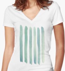 Cool as a Cucumber Women's Fitted V-Neck T-Shirt