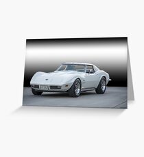 1973 Chevrolet Corvette Stingray Greeting Card