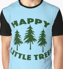 Happy Little Trees Graphic T-Shirt