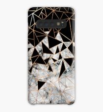 Marble polygon pattern Case/Skin for Samsung Galaxy