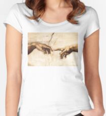 Creation of Adam Women's Fitted Scoop T-Shirt