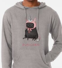 Pugicorn Leichter Hoodie
