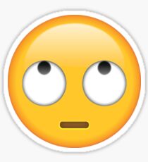 rolling eyes emoji Sticker