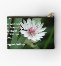 backyard macro Studio Pouch