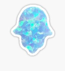 Blue Hamsa Sticker