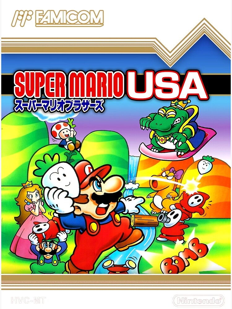 NES Super Mario Brothers 2 - Japanese Cover by Icepatrol
