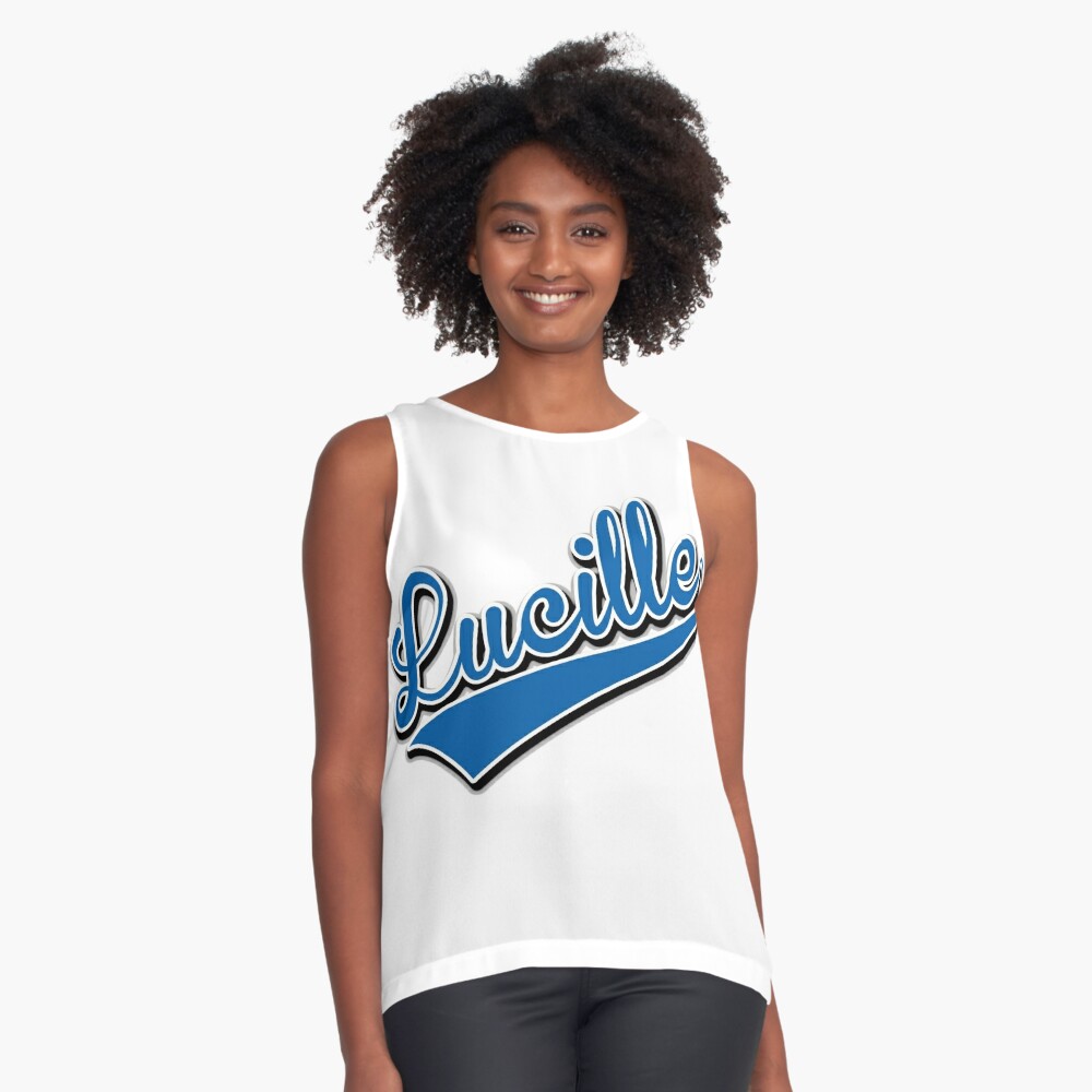 sleeveless baseball jersey