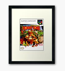 Donkey Kong Country Japanese Cover Framed Print