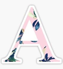 Alpha with Plants Sticker