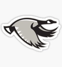 Canada Goose Flying Retro Sticker