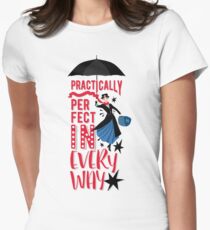 Mary Poppins Women's Fitted T-Shirt