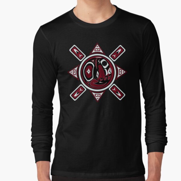 Northwest Indian Seal Sun Long Sleeve T-Shirt