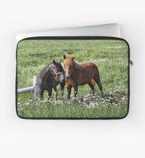 South Dakota Horses Laptop Sleeve