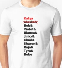 Rupaul's Drag Race Winners With Katya Zamolodchikova Unisex T-Shirt