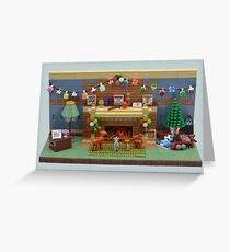 Waiting For Santa Greeting Card