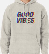 Good Vibes Techicolor Pullover Hoodie