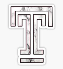 Temple University Marble Sticker