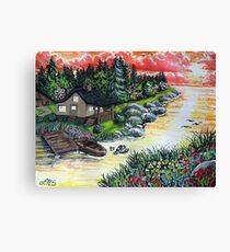 lake house Canvas Print