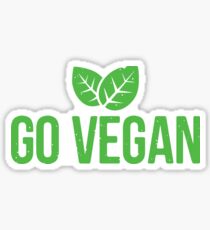 Go Vegan! Sticker