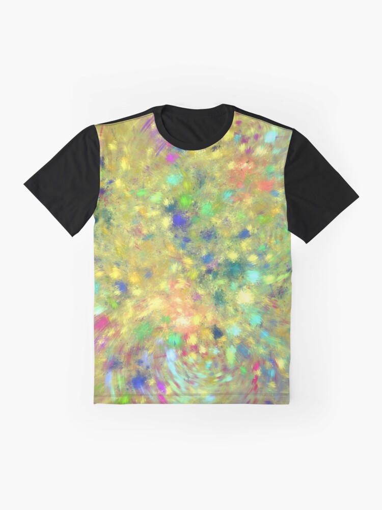 Alternate view of Spring #fractal art Graphic T-Shirt