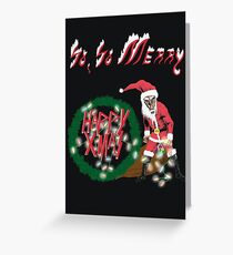 Also, so lustig - Parodie Weihnachtskarte Grußkarte