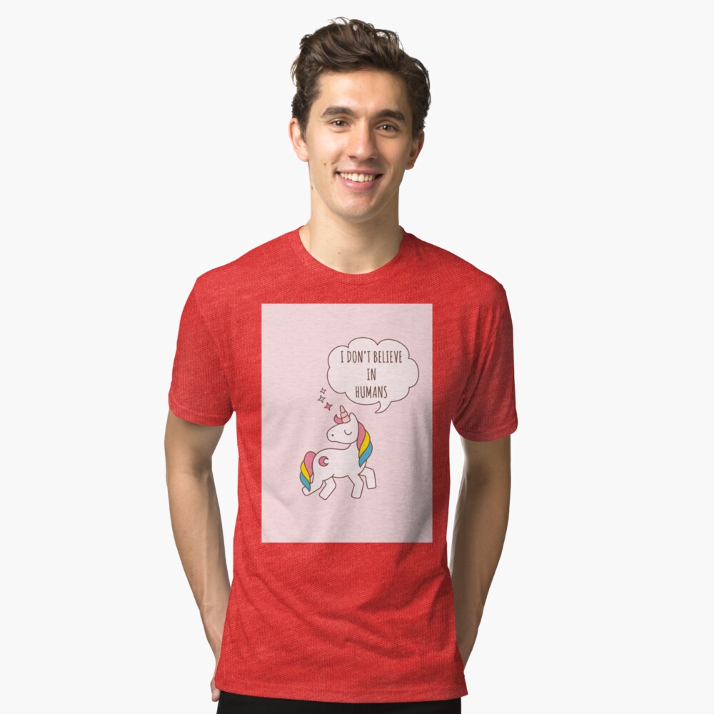 Unicorn Tri-blend T-Shirt