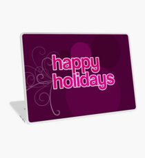Happy Holidays Laptop Folie