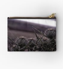 Thistles in The Peak District Studio Pouch